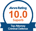 AVVO Top Attorney Criminal Defense